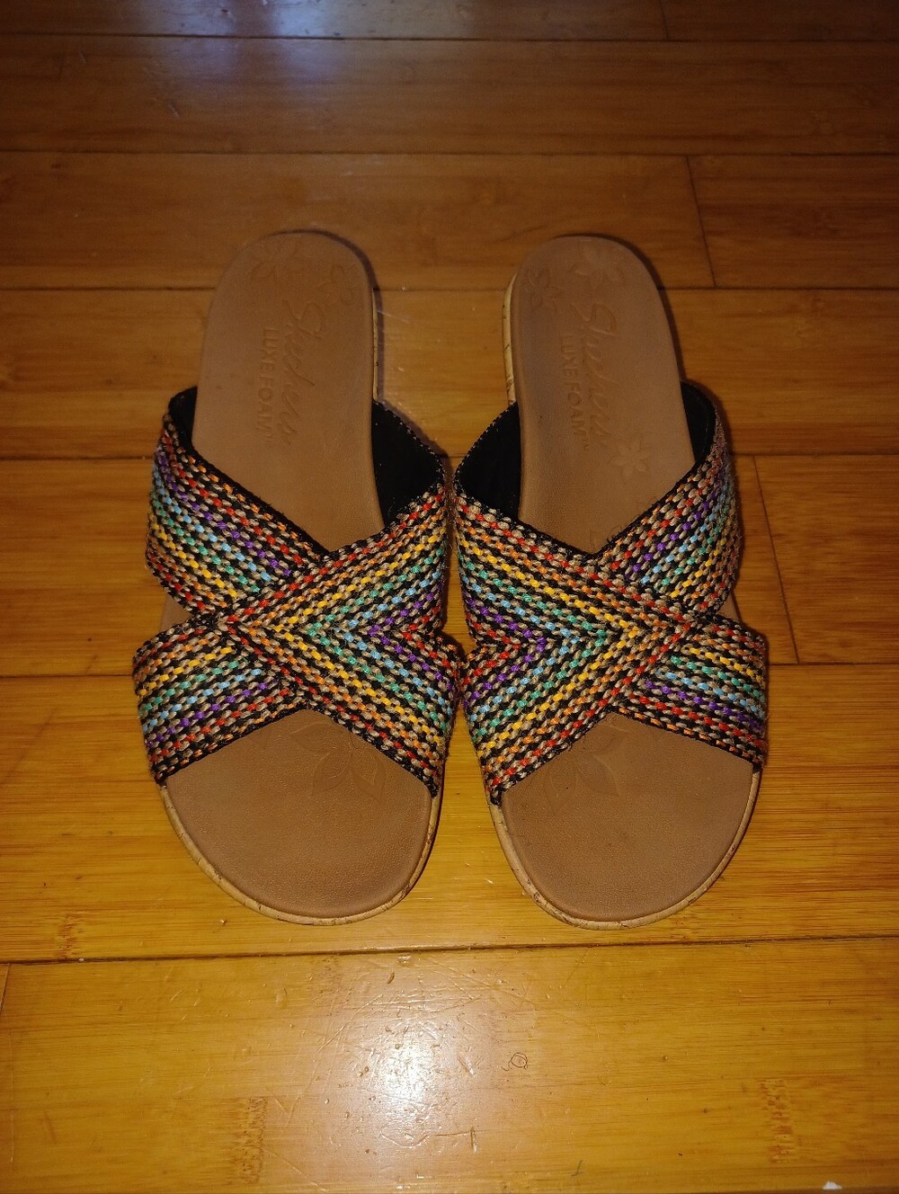 Skechers Beverlee-Delighted Wedge Sandals